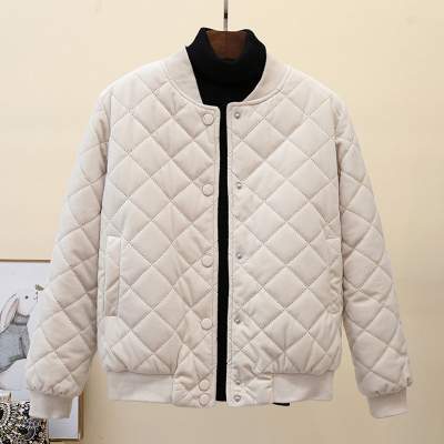 金丝绒棒球服外套